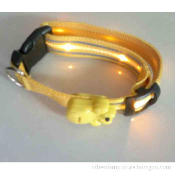 Flashing LED Light Dog Collar